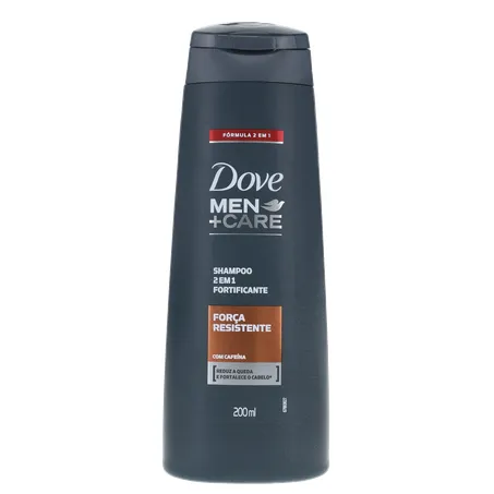 SHAMPOO DOVE MEN 2 EM 1 FORÇA RESISTENTE 200ML 360-0
