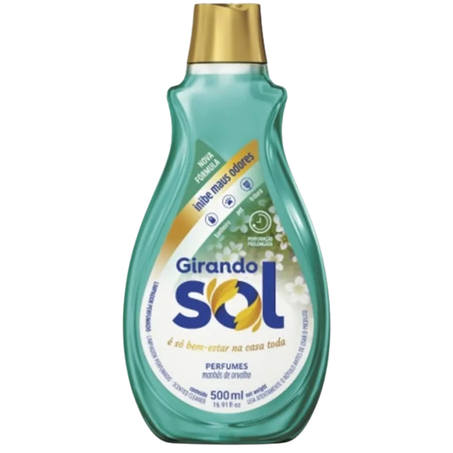 Limpador girando sol perfumado manhas de orvalho 500ml