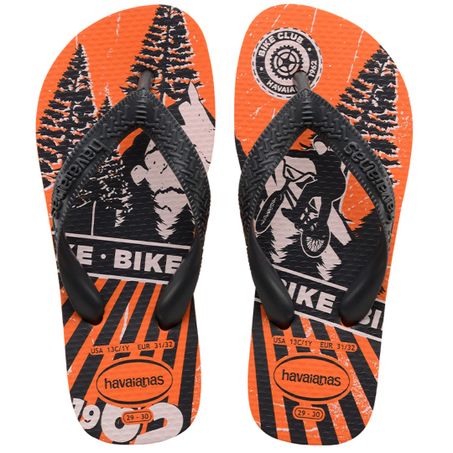 SANDALIA/CHINELO 27/28 HAVAIANAS ATHLETIC KIDS LARANJA