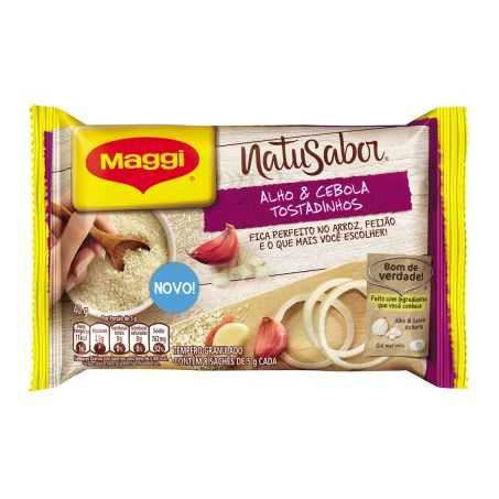 Natusabor maggi alho/ceb 40g