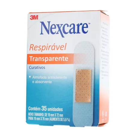 Curativo Nexcare Transparente Caixa 35un 
  360-2