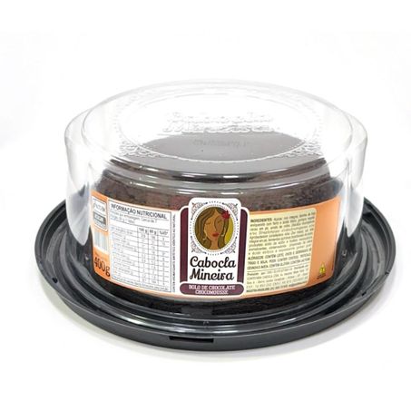 BOLO CABOCLA MINEIRA 400G CHOCOMOUSSE