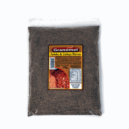 FARINHA DE LINHAÇA MARROM GRANOMEL