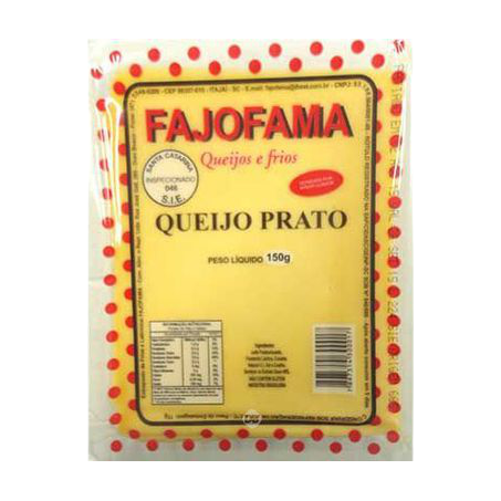 QUEIJO PRATO FAJOFAMA FATIADO