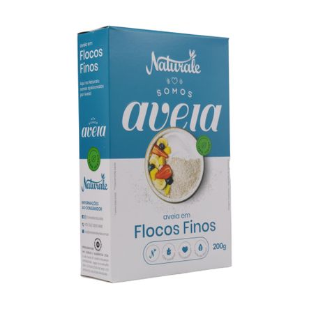 Aveia naturale flocos finos 170g 360-54