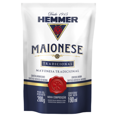 MAIONESE HEMMER SC 200G