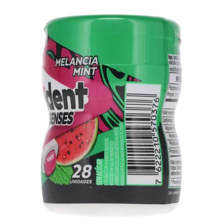 Goma de Mascar x Senses Sabor Melância Trident 54g | Super Koch