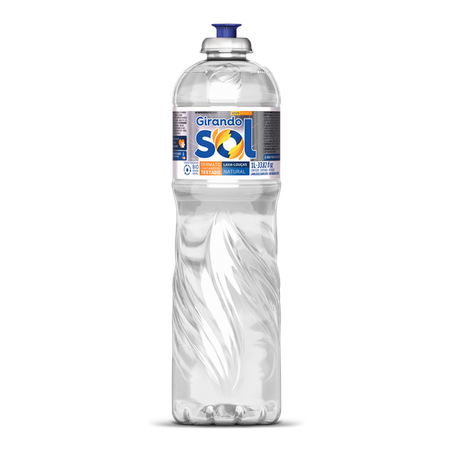 Detergente liq girando sol natural 1l