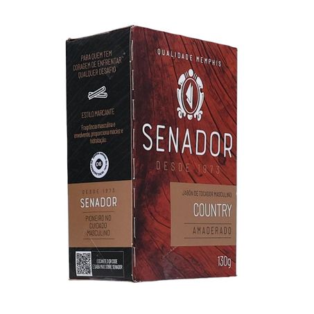 Sabonete Senador Em Barra Country 130g 
  360-13