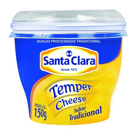 QUEIJO SANTA CLARA TEMPER CHEESE NATURAL 150G