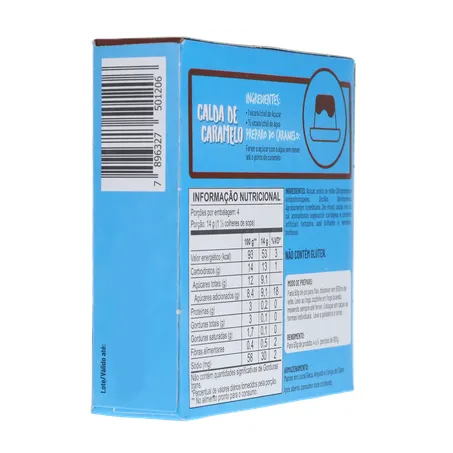 Flan Apti Sabor Chocolate Caixa 60gr 360-12