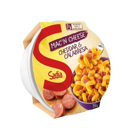 Mac'n cheese sadia 350g cheddar e calab
