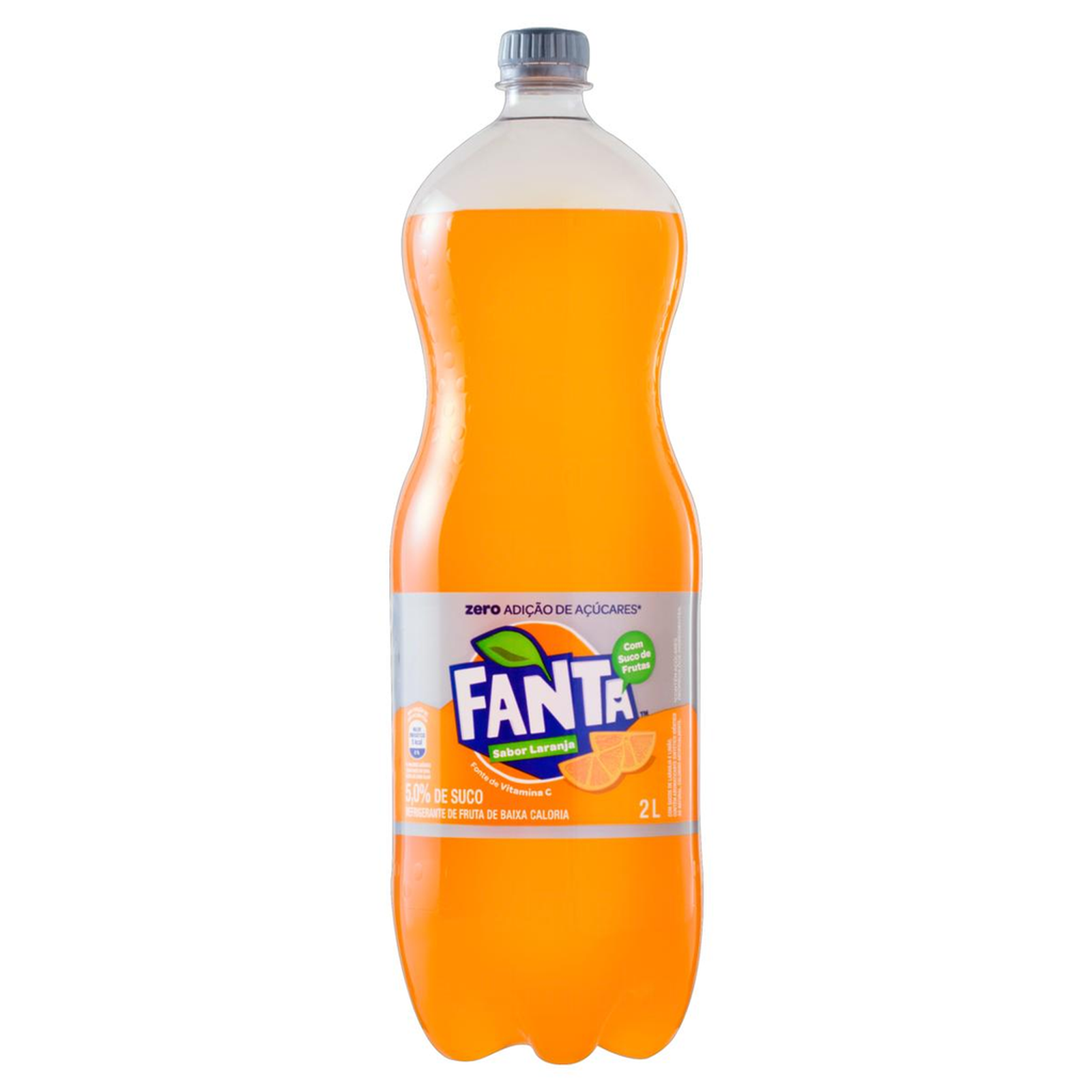 Refrigerante Fanta 2 Litros - Zero - Laranja - Pet