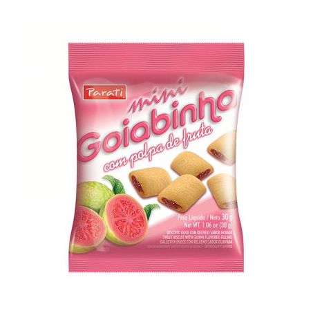 Biscoito mini goiabinha parati 100g