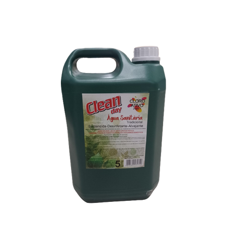 AGUA SANITARIA CLEAN DAY 5 LT                     
