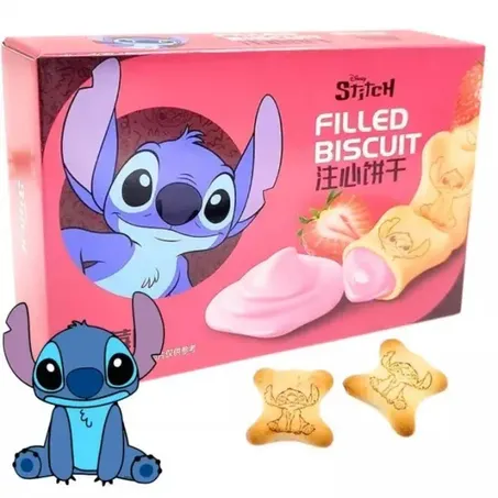 Biscoito Disney 50g Letras Morango
