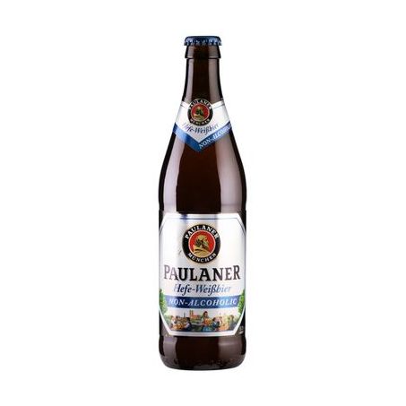 Cerveja Sem Álcool Paulaner Hefe Weissbier Garrafa 500ML