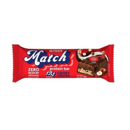 Barra Match Protein Chocolate 40g