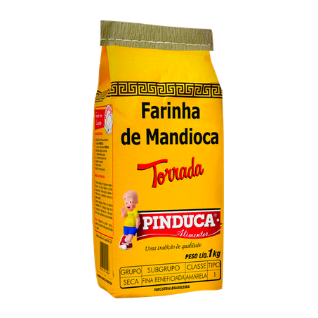 Farinha mandioca pinduca torrada kg