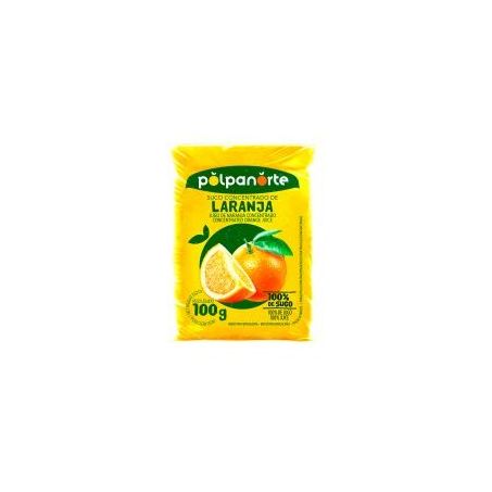 POLPA DE SUCO POLPANORTE LARANJA 100G