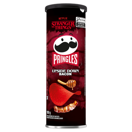 Batata pringles netflix bacon 100g