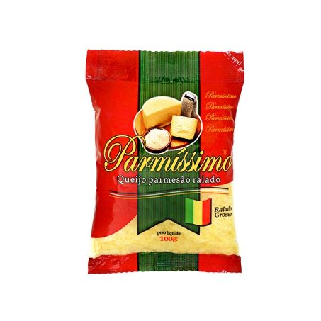 Queijo parmissimo 100gr zero lactose ralado
