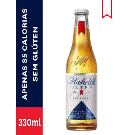 CERVEJA MICHELOB ULTRA SEM GLÚTEN LN 330ML