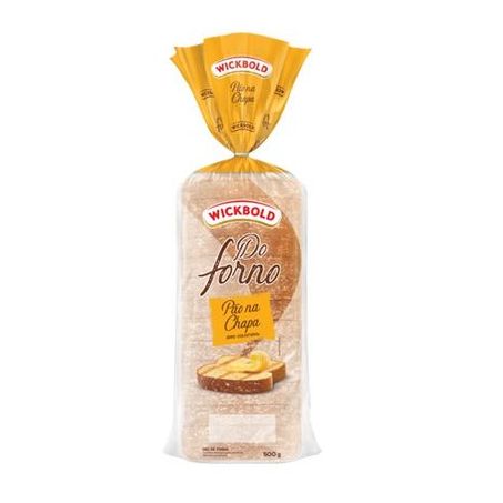 Pão forno chapa wickbold 500g