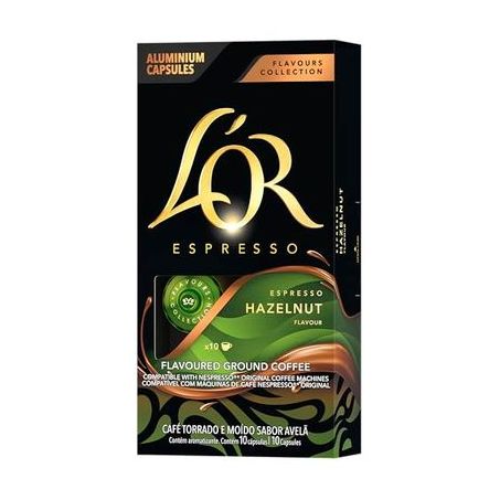 Café Lor Espresso Avelã c/ 10 Cápsulas 52g