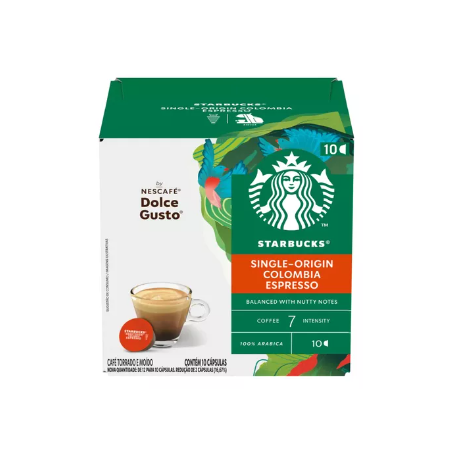 Cafe starbucks medium columbia 10caps 55g