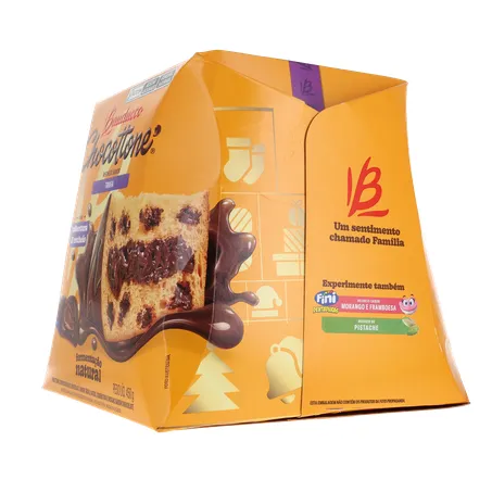 PANETTONE BAUDUCCO CHOCOTTONE TRUFA 500G 360-24