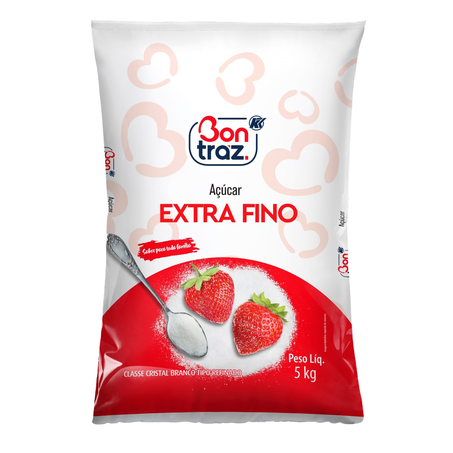 Açúcar Extrafino Bontraz 1kg