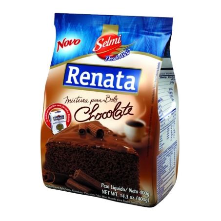 Mistura Para Bolo Renata Chocolate Pacote 400G