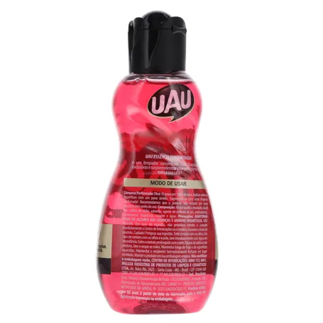 LIMPADOR MULTIUSO CONCENTRADO UAU ESSÊNCIA ROSAS VERMELHAS 130ML 360-17