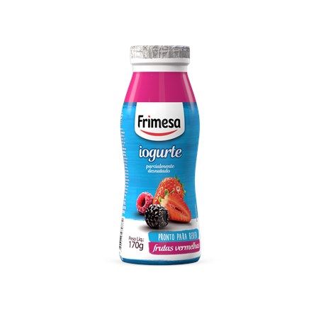 Iogurte frimesa gfa frutas vermelhas 170gr