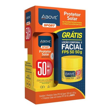 PROT SOLAR ABOVE SPORT FPS50 150ML+FAC50