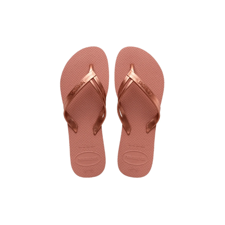 CHINELO HAVAIANAS ELEGANCE ROSA CROCUS 39/40