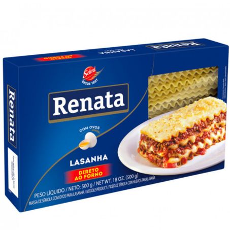 Massa renata 500g lasanha