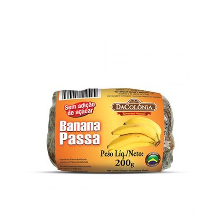 PASSAS DA COLÔNIA 200G BANANA