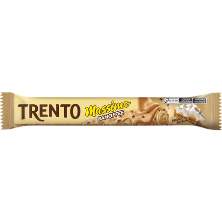 WAFER RECHEADO PECCIN TRENTO MASSIMO BANOFFEE 25G