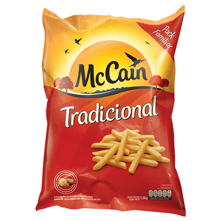 Batata Congelada Mc Cain 1,5kg Tradicional