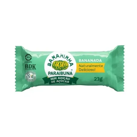 Paraibuna Bananinha 23G Sem Áçucar