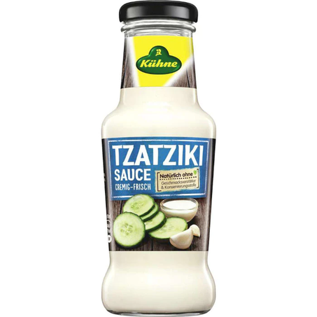 Molho grego tzatziki kuhne 250ml