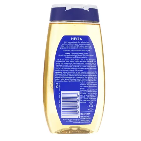 Sabonete Líquido em Óleo Nivea Natural Oil Embalagem 200ML 360-17