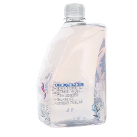 LAVA LOUÇAS LIQUÍDO CASA CLEAN NOVA GERAÇÃO NEUTRO C/GLICERINA REFIL 1L 360-7