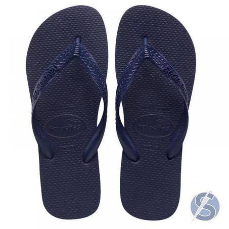 SANDALIA HAVAINAS 39/40 TOP AZUL MARINHO          