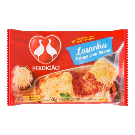 Lasanha de frango com bacon perdigão