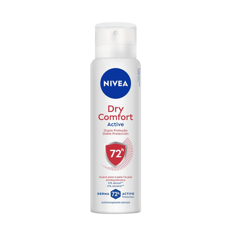 Desodorante Aerossol Nivea 150ml - Dry Comfort - Femino