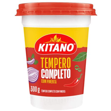 Tempero pote kitano completo com pimenta 300g
