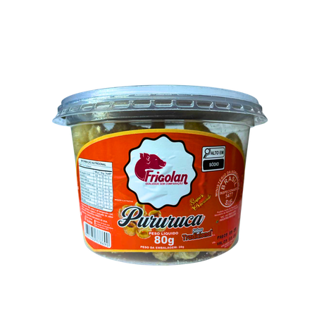 Pururuca Frigolan Tradicional Pote 80g 
 